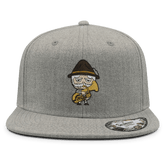 Da Oid Sinzer Musikinstrumente Cap Erwachsene Grau Meliert Sims Front